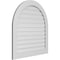 Ekena Millwork Round Top Surface Mount PVC Gable Vent: Functional, w/ 3-1/2"W x 1"P Standard Frame, 36"W x 38"H GVPRT36X3801SF - alternate 5